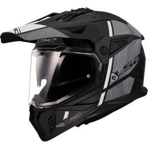 Ls2 Pıoneer 2 Hıll Mat Siyah-Beyaz Kask