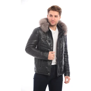 Sare Mod Erkek Kışlık Deri Ceket