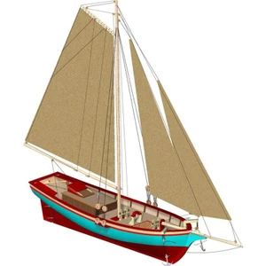 Türk Model 1/50 125 Boğaziçi Kotrası, Demonte Ahşap Maketi