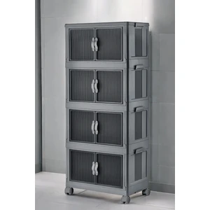 Katlanabilir Modüler Dolap 4'lü 54 cm x 31,7 cm x 127 cm