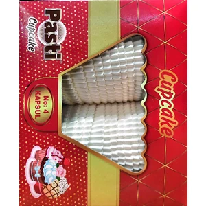 Cup Cake No.4 Beyaz 600 Adet (5x3)Cm