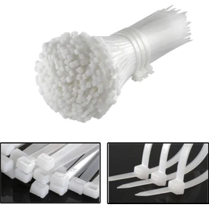Plastik Kablo Bağı Cırt Kelepçe 3.6 x 100MM Şeffaf 100 ADET-AL4480