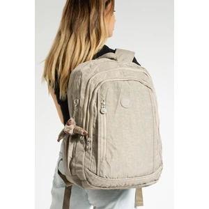 571 Collections Ultra Hafif Çok Cepli Su Geçirmez Sırt Çantası Unisex Vizon Model : 571 1D