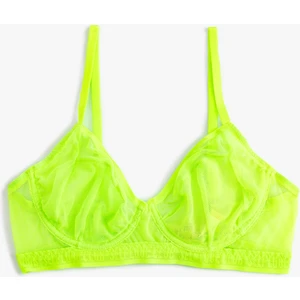 Dolgusuz Balenli Dantelli Sütyen