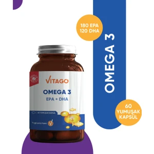 Premium Omega 3 Içeren Softjel Takviye Edici Gıda 60'lı