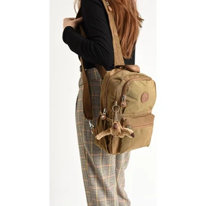 571 Collections Hem Sırt Hem Göğüs Spor Genç Kadın Çantası Taba (Model: 571-8C)