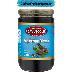 Bozkırlı Çavuşoğlu Keçiboynuzu Harnup Pekmezi Cam Kavanoz 800G