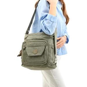 571 Collections Ultra Hafif Hem Sırt Hem Omuz Kadın Çantası Vizon (Model: 571-5B)