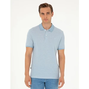 Pierre Cardin Erkek Mavi Slim Fit Tişört 50297406-VR036