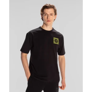 Authentic Vita Erkek Siyah Comfort Fit Tişört