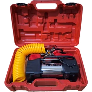 Çelik Gövde Çift Pistonlu Büyük Hava Komporesörü 12 V 150 Psi Araç Araba Lastik Bot Şişirme