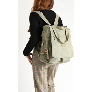 571 Collections Iki Fonksiyonlu Sırt ve El Çantası Ultra Hafi Vizon (MODEL:571-5H)