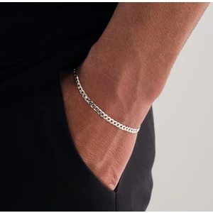 Aura Gümüş 925 Ayar Gümüş Zincir 4mm Gurmet Bileklik