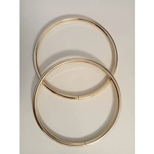 Hobi Durağı 12 cm Gold Metal Yuvarlak Çanta Sapı