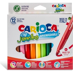 Jumbo Yıkanabilir Keçeli Boya Kalemi 12li