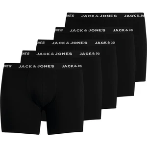 Jack & Jones Jachuey Trunks 5 Pack Noos Pls Erkek Siyah Büyük Beden Boxer 12194944-02