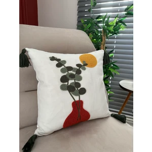 En Gözde Home Punch Nakışlı Kırlent Kılıfı
