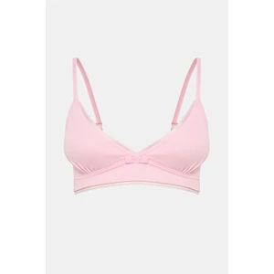 My First Bra Basic Rib 2li Çok Renkli Pamuklu Sütyen