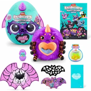 Giochi Preziosi Rainbocorns Monstercorn Peluş RAR25000 Spider Mor Örümcek Ağı Desenli Kanat