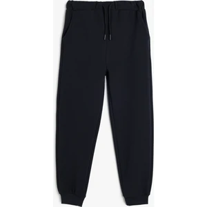 Basic Jogger Eşofman Altı Beli Bağlamalı Cepli