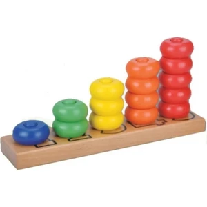 Laylay Toys Kademeli Boncuklar  Anaokulu Montessori Oyunları