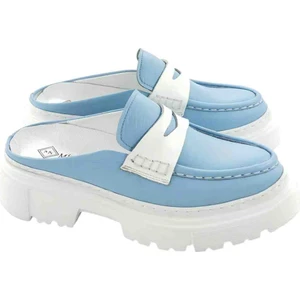 Milonek Shoes 2024 Loafer Bebe Mavisi Sabo Terlik