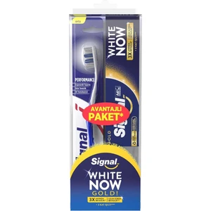 White Now Gold Diş Macunu 75ML + Signal Performans Diş Fırçası