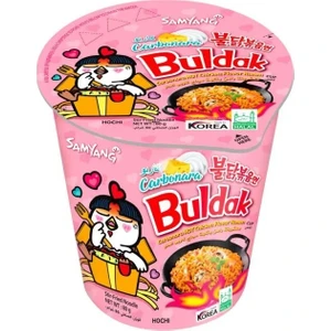 Buldak Carbonara Hot Chicken Flavor Ramen Cup 80 gr
