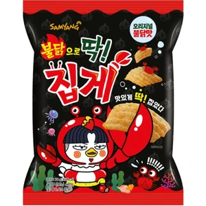 Buldak Spicy Chicken Crab Crisps 70 gr