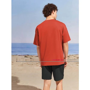 Çift Sevgili Kombini Oversize Baby Shark Tasarım Baskılı T-Shirt 4'lü Set