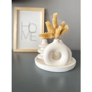 Iskandinav Tarzı 3'lü Minimal Vazo Set Bohem Vazo Pinterest Vazo Dekoratif Vazo Obje Pampas Vazosu