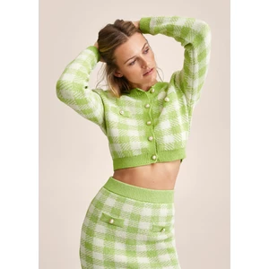 Kareli Örgü Mini Etek