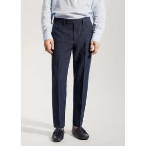 Mango Man %100 Keten Takım Elbise Pantolonu