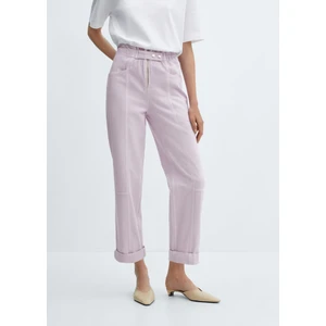 Elastik Belli Bol Paça Pantolon