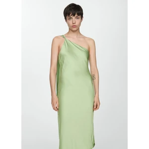 Askılı Asimetrik Elbise