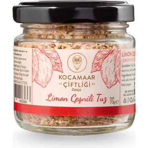 Kocamaar Çiftliği Limon Çeşnili Tuz – Sarımsak & Kekik & Şili Biberi 70 G