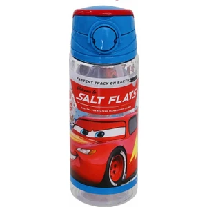 Cars Lisanslı Pipetli Plastik Matara 500 ml Mavi 42520