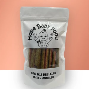 Hope Baby Food Gökkuşağı grissini (Havuç, Pancar, Ispanak Kurusu Tozu)