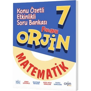 Orjın 7 Matematık Konu Özetlı Soru Bankası