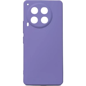 Megafox Teknoloji Tecno Camon 30 Uyumlu Kılıf Silikon Soft Yüzey Yumuşak Biye Kapak, Lila