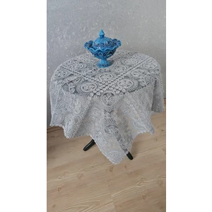 Zesa Home Fiskos Masa Örtüsü Çeyizlik Tül Güpürlü