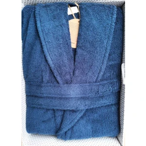 Colourıst Lacıvert Salyaka (L)Bornoz