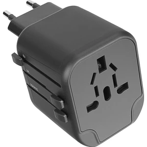 SL-WL024 2*usb 2.4A Yedek Akım Sigortalı 100-240V Universal Çevirici Priz Adaptör