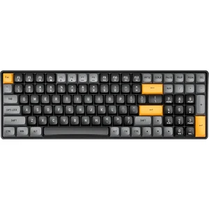 A100 Brown Sugar Yellow Switch Mekanik Kablosuz Gaming Klavye (İngilizce)
