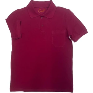 %100 Pamuk Cepli Polo Yaka Kısa Kollu Tişört Babalar Günü