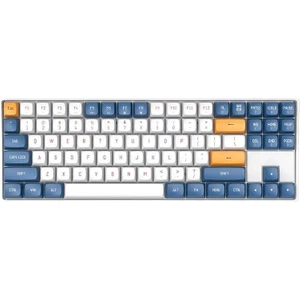 A87 Starry Blue Yellow Switch Mekanik Kablosuz Gaming Klavye (İngilizce)