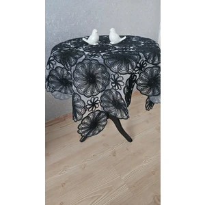 Zesa Home Fiskos Masa Örtüsü Tül Güpürlü Çeyizlik