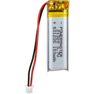 501235 3.7 Volt 150 Mah Lityum Polimer Pil