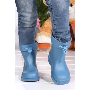Azur/blue W10257-47 Bımbı Eurı Igor Çocuk Yağmur Botu Çizmesi