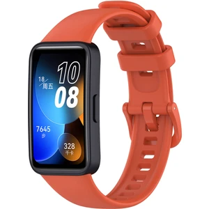 Huawei Band 8 Uyumlu Klasik Kordon - Turuncu
